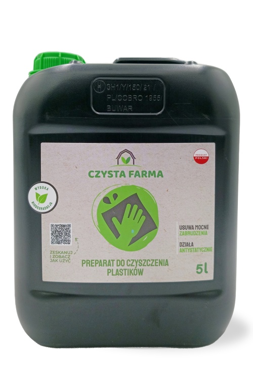 Preparat do czyszczenia plastiku