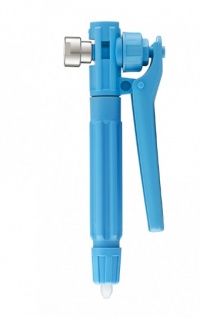 Handle with a pressure gauge and ORION pressed valve