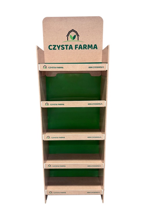 Regał ekspozycyjny CZYSTA FARMA