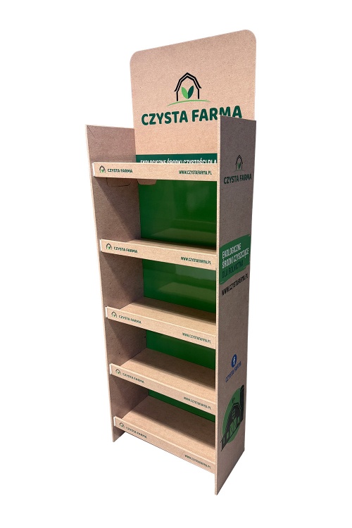 Regał ekspozycyjny CZYSTA FARMA