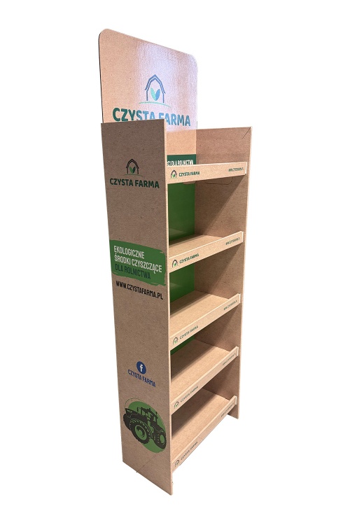 Regał ekspozycyjny CZYSTA FARMA