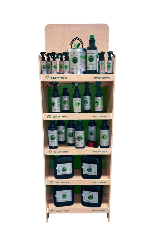 Regał ekspozycyjny CZYSTA FARMA